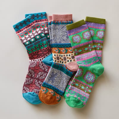 Globetrotter Socks | Sundance Catalog