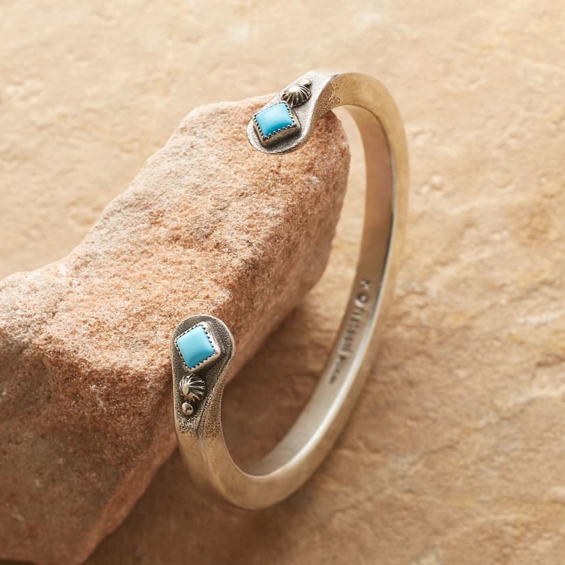 TURQUOISE EMBRACE CUFF view 1