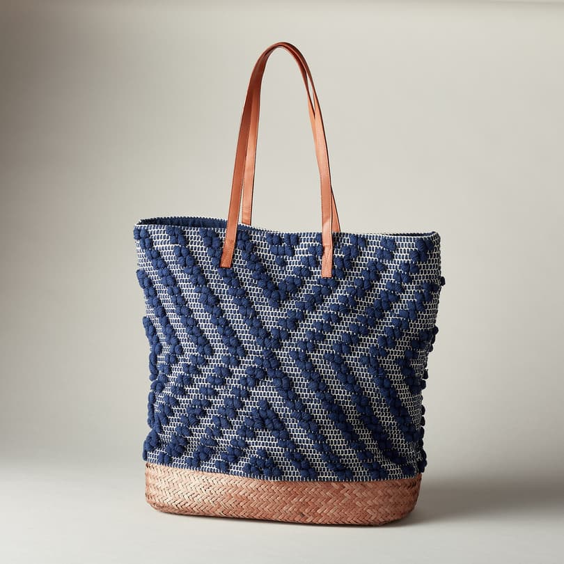 INES TOTE view 1 BLUE