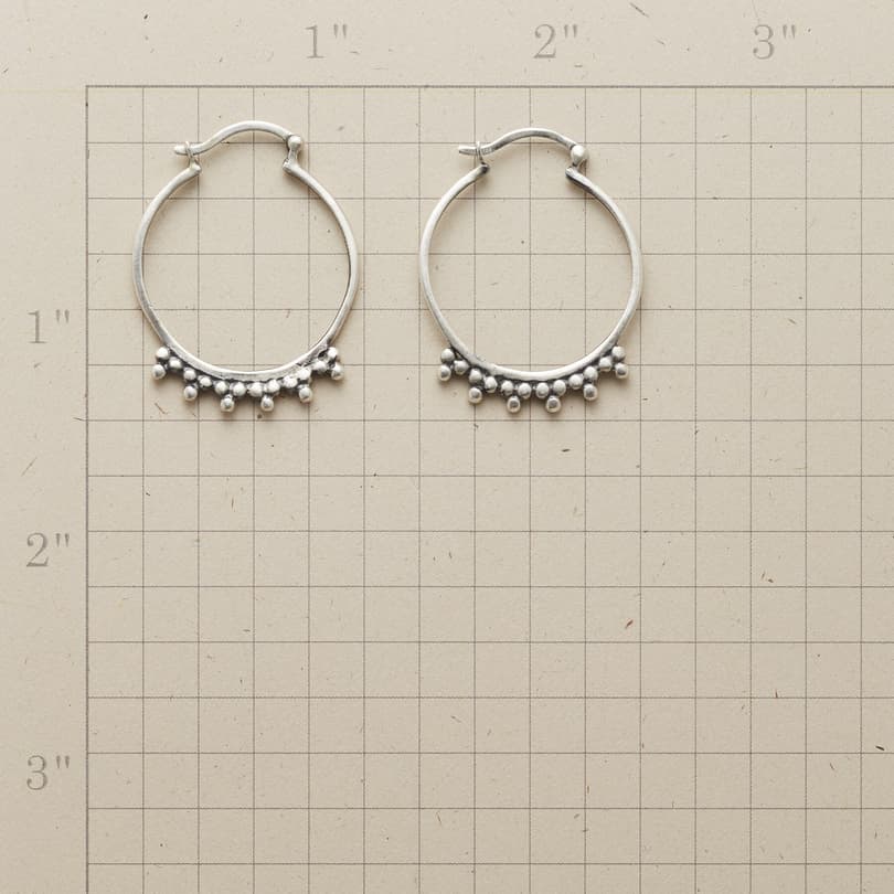 TENACITY HOOP EARRINGS view 1