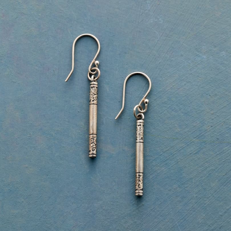 BANDED BATON EARRINGS view 1