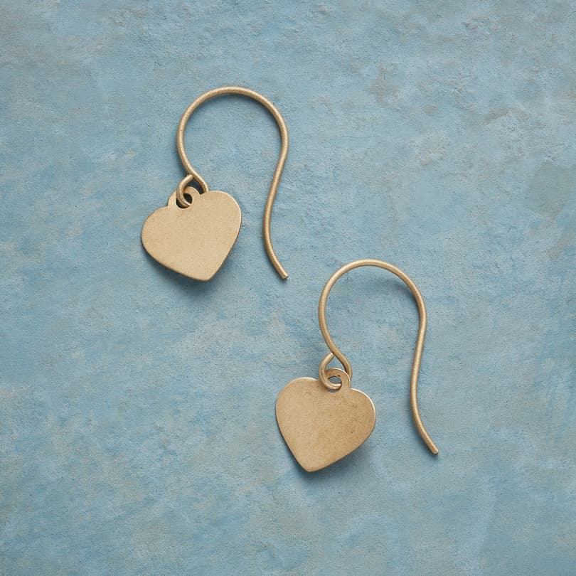 FLUTTER HEART EARRINGS view 1