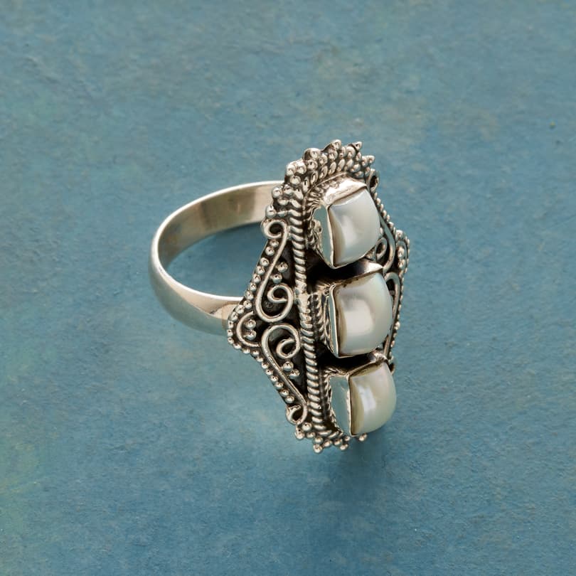 REGALIA PEARL RING view 1