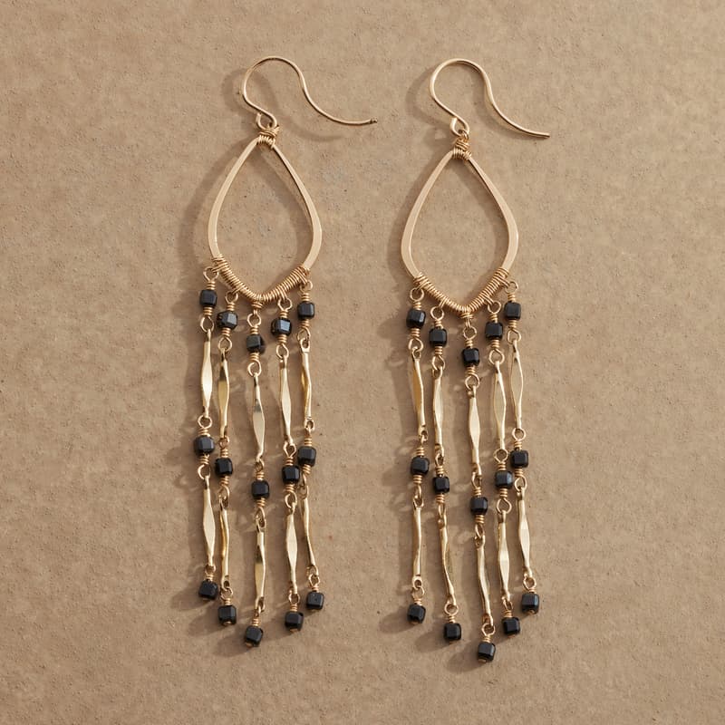 Fringe Benefits Earrings View 1