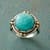 Amazonite Dome Ring View 1