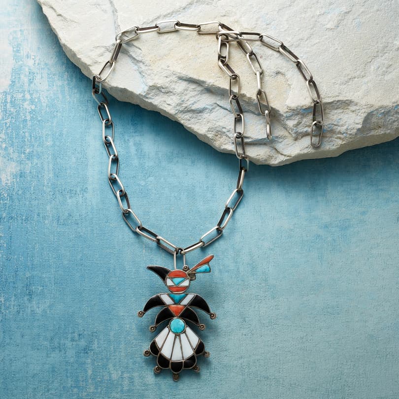 1940S Zuni Bird Necklace Sundance Catalog