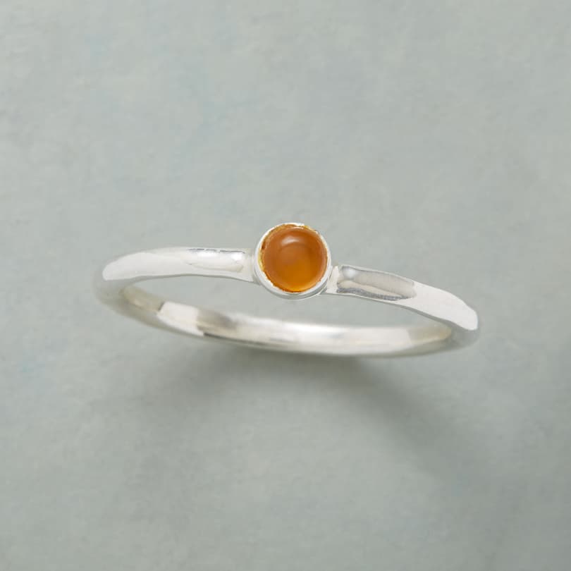RED ONYX DOT RING view 1