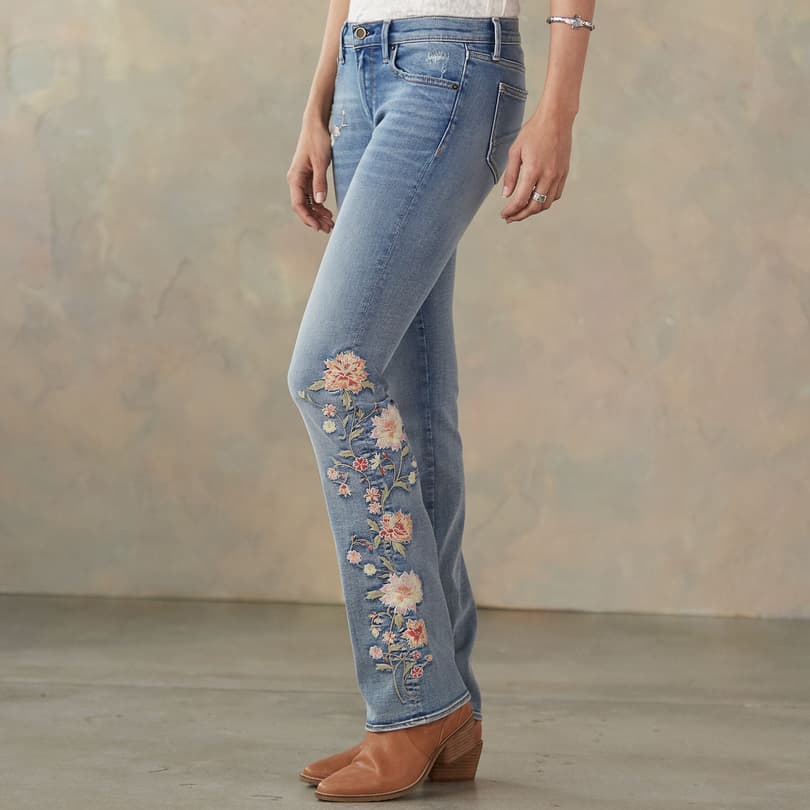 KELLY WILDFLOWERS JEANS view 1