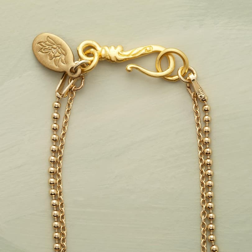 GOLD VERMEIL LUNA/SOL NECKLACE view 2