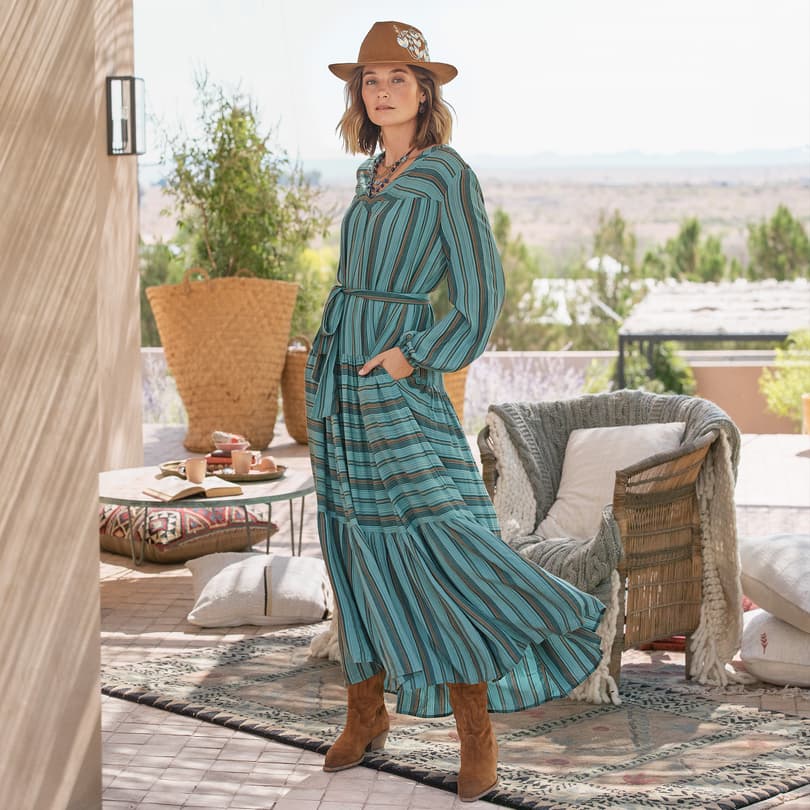 Rooney Tiered Dress Sundance Catalog