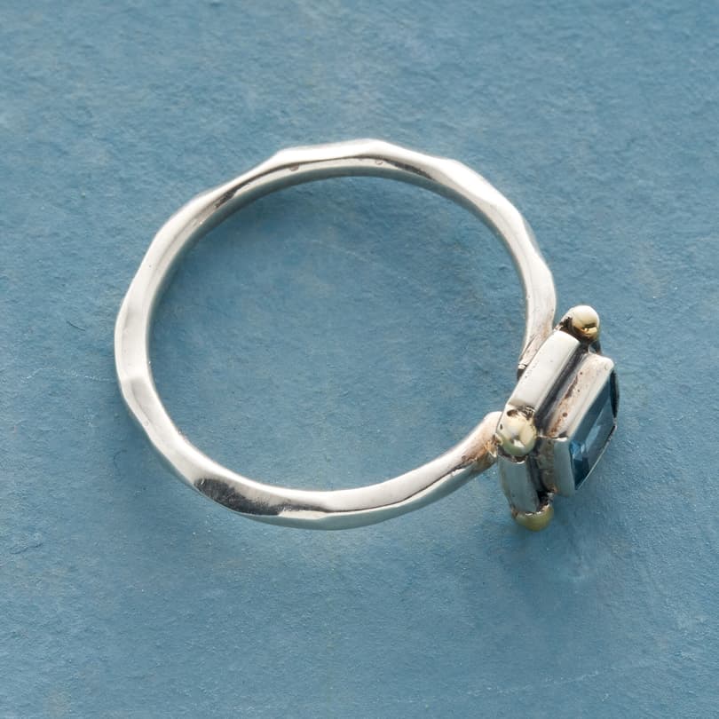 TERRACED TOPAZ RING view 1