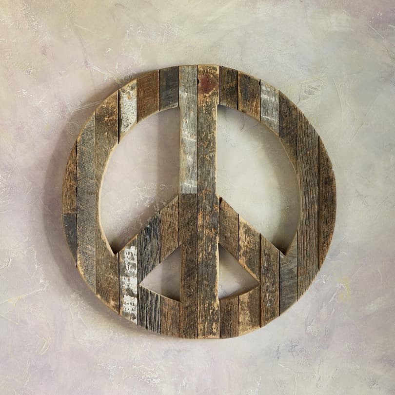 PEACE SIGN WALL ART view 1