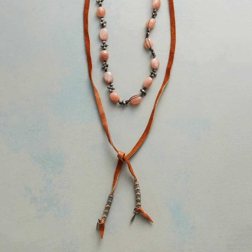 SPRING MOON LARIAT NECKLACE view 1
