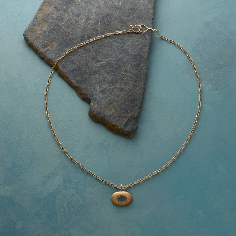 Diamond Slice Necklace View 2