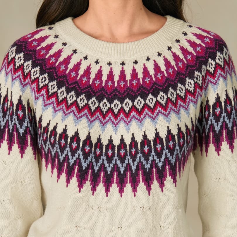 Eloise Fairisle Sweater View 3