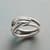 BRAIDED LEAVES RING view 1