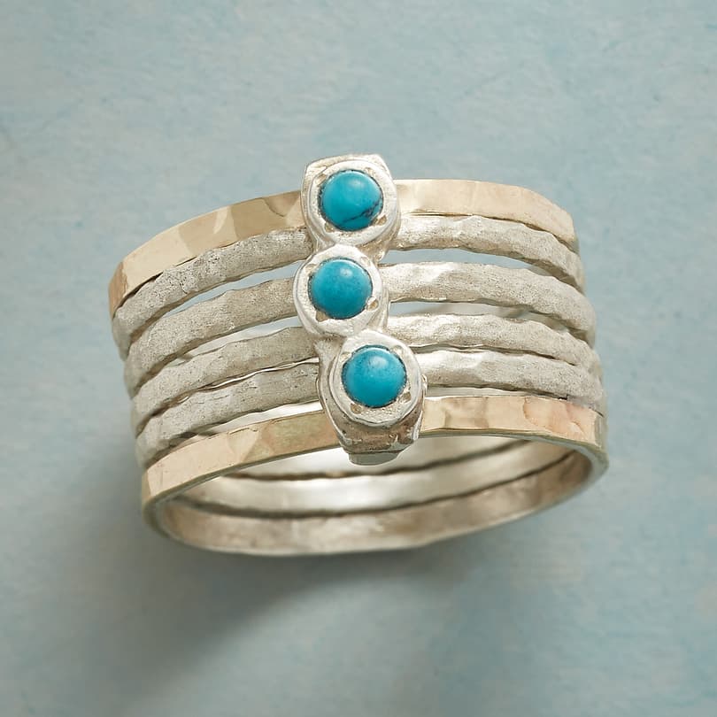 ARC OF TURQUOISE RING view 1