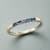 SAPPHIRE RIVULET RING view 1