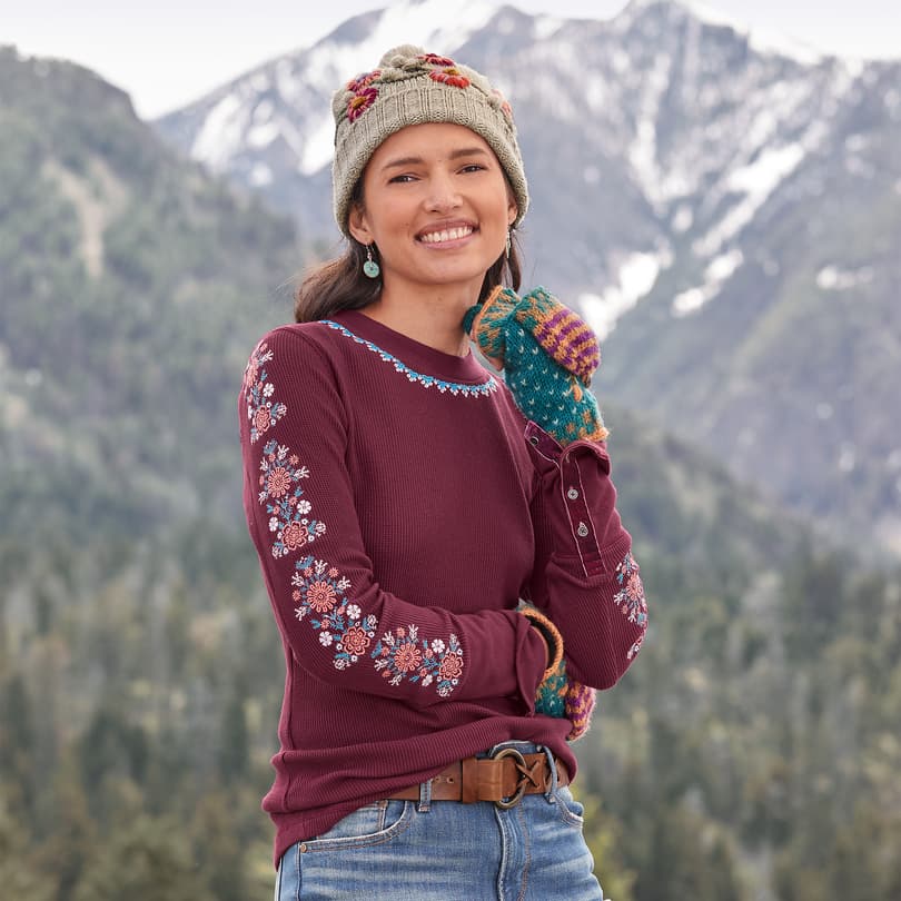 Snowstitch Thermal, Petite View 1