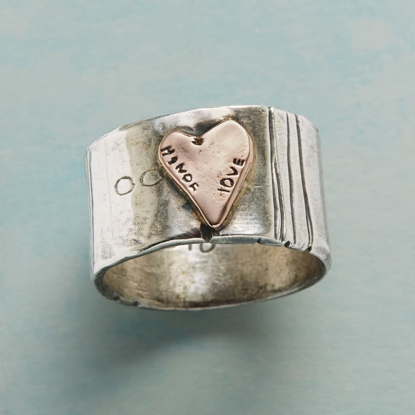 ONE HEART RING view 1