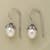 LOTUS PEARL EARRINGS view 1