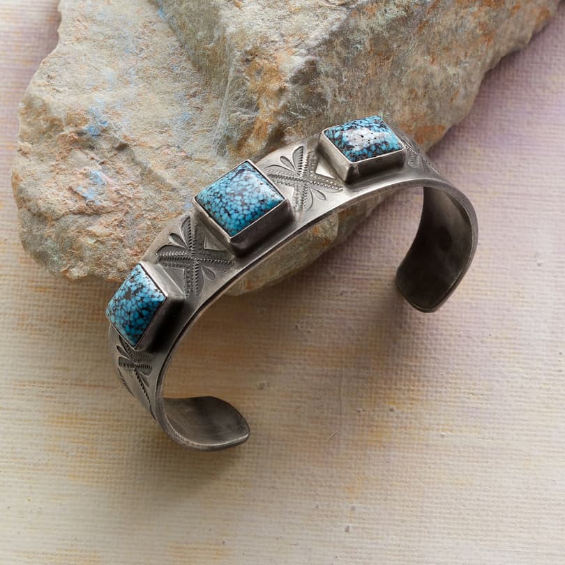 AL SOMERS TURQUOISE JUNCTION CUFF view 1