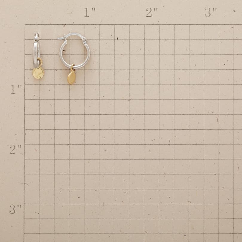 SUNDROP HOOP EARRINGS view 1