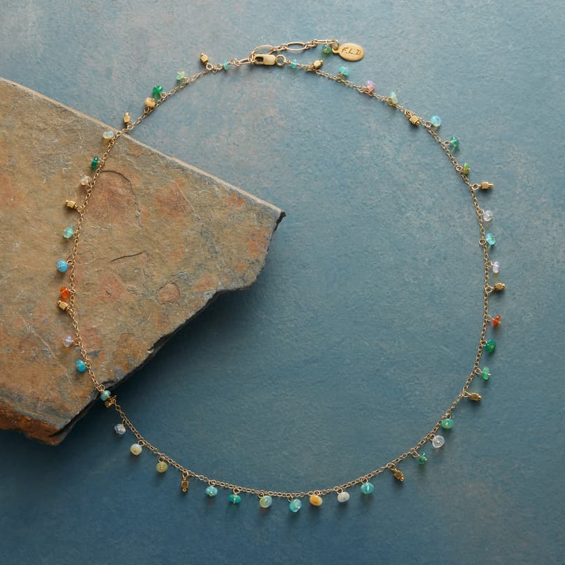 Hues Of Opal Necklace View 2