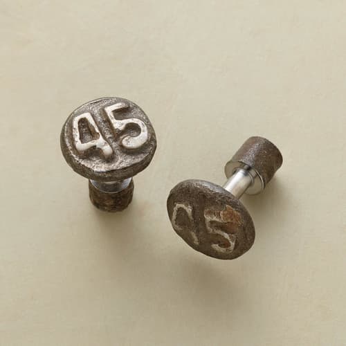 DATE NAIL CUFF LINKS view 1
