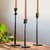 HEARTH &amp; HOME CANDLEHOLDERS, SET OF 3 view 1