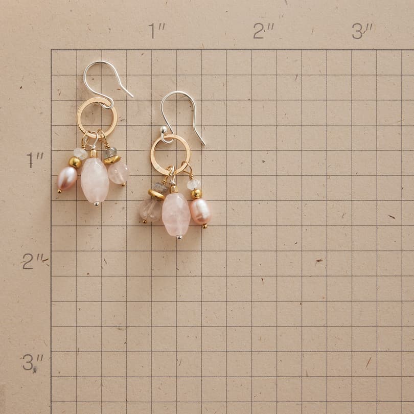 Blush Of Dawn Earrings View 2