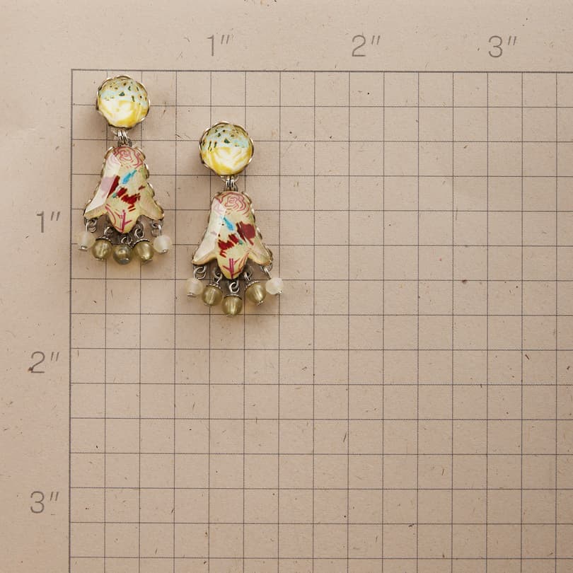 Wheat Harvest Earrings View 2