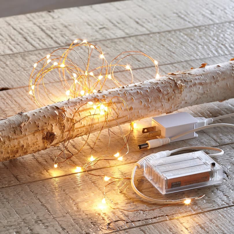 ADAPTABLE COPPER LED TWINKLE LIGHTS view 1