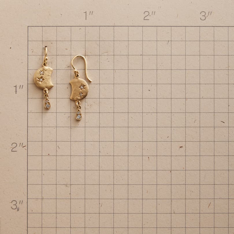 Lunar Phase Earrings View 2