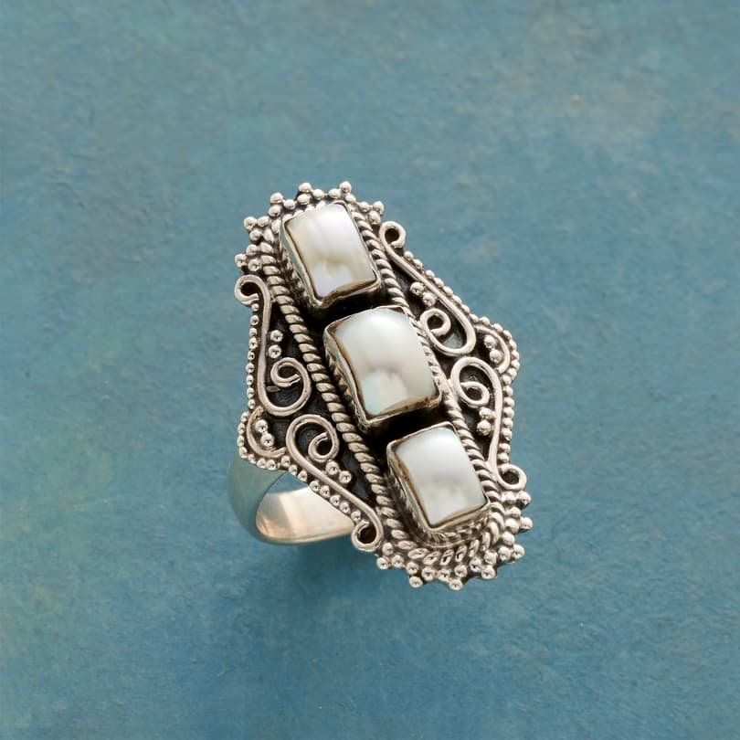 REGALIA PEARL RING view 1