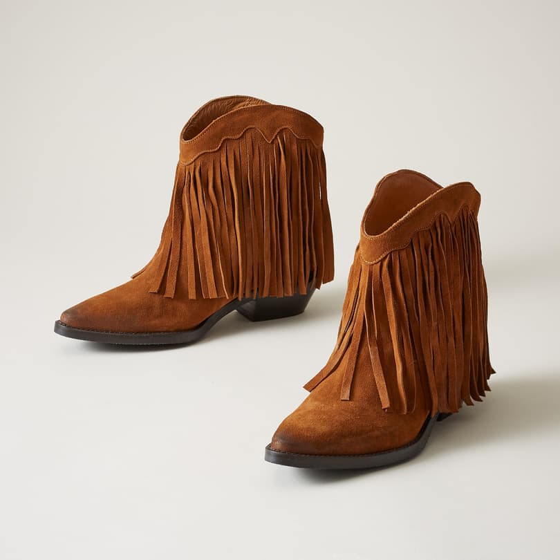 FRINGE BOOTS view 1