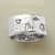 STERLING SILVER STRENGTH RING view 1