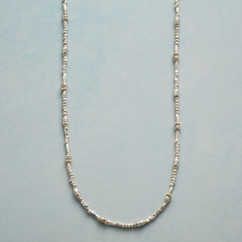 MINGLING METALS NECKLACE view 1