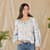 BELLE REVIVAL BLOUSE View 7BLU-FLORAL