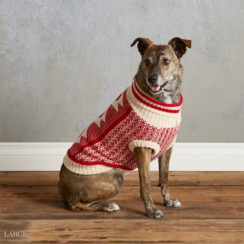 CABIN COZY DOG SWEATER view 3