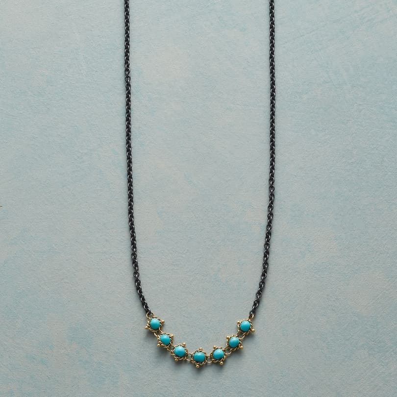 TURQUOISE TAPESTRY NECKLACE view 1