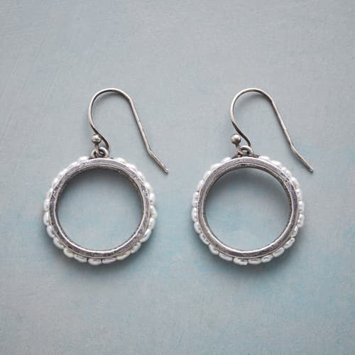 FRESHWATER HOOP EARRINGS view 1