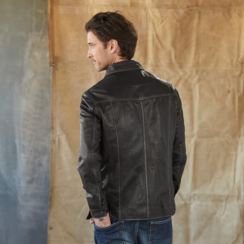 RHODES II LEATHER JACKET view 2