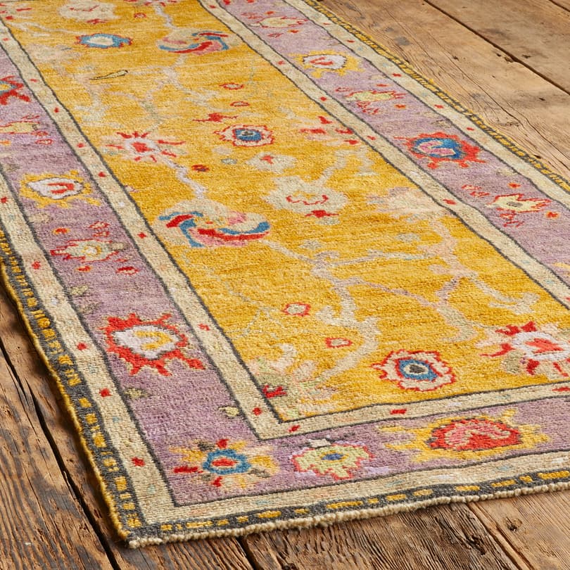 GULBAHAR OUSHAK HAND KNOTTED RUG view 2