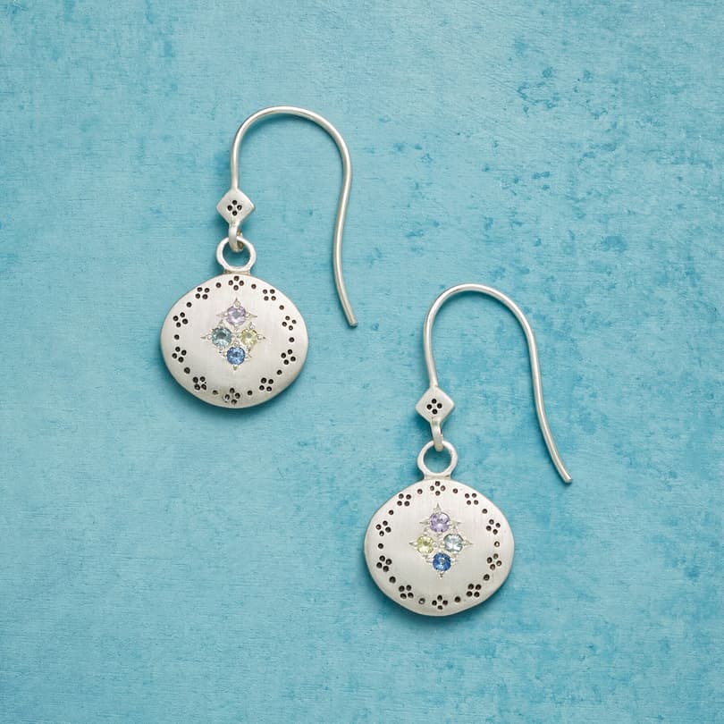 SAPPHIRE QUARTET EARRINGS view 1