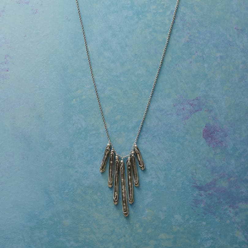 Raven Feather Necklace | Sundance Catalog