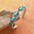 1950S BISBEE TURQUOISE CUFF view 1