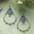 Swinging Kyanite Earrings View 3