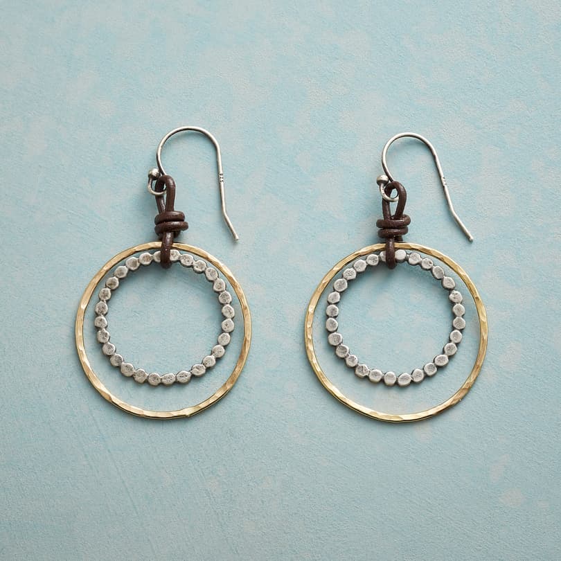 PARTIAL ECLIPSE EARRINGS view 1