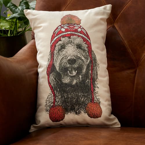 Labradoodle Love Pillow